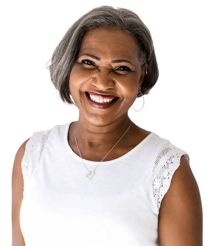 smiling senior woman