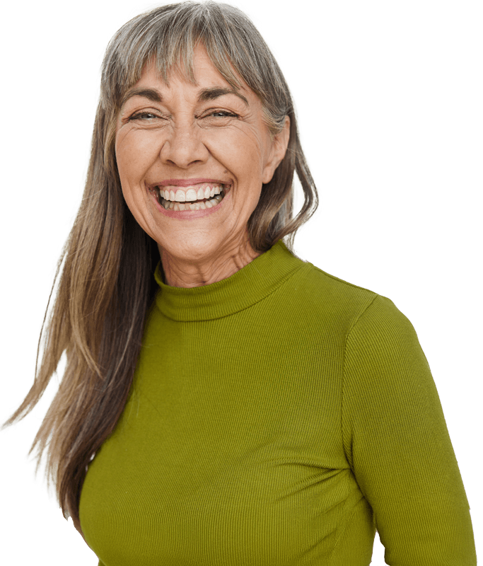 Smiling senior woman